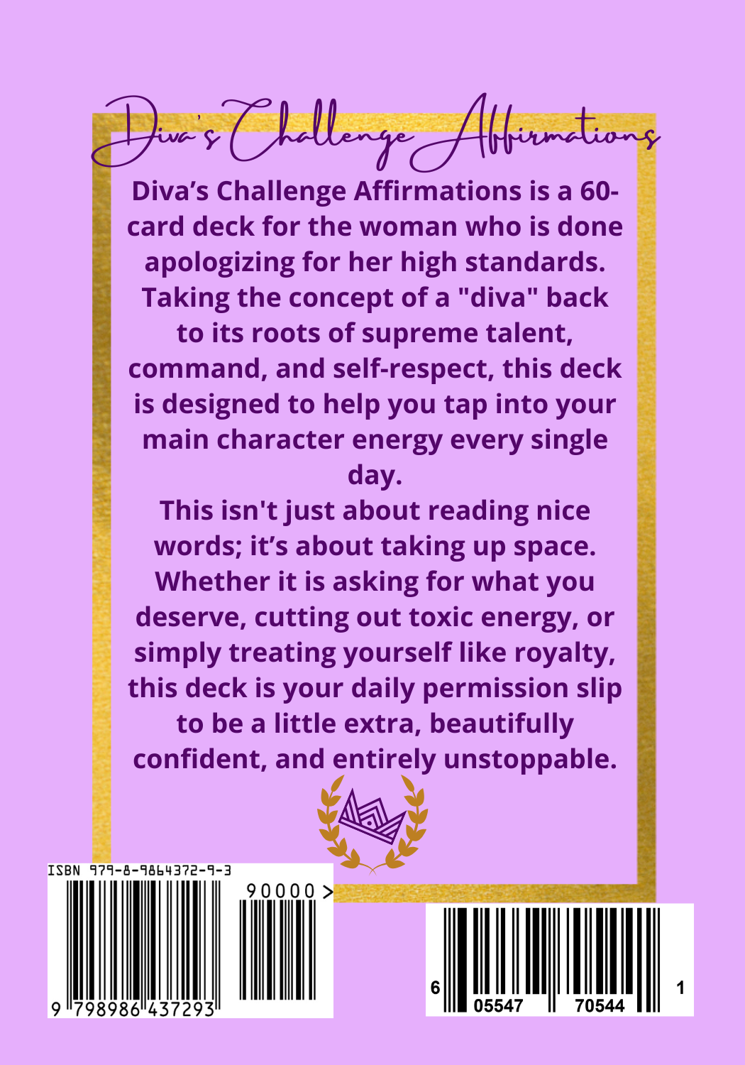 Diva's Challenge Affirmations