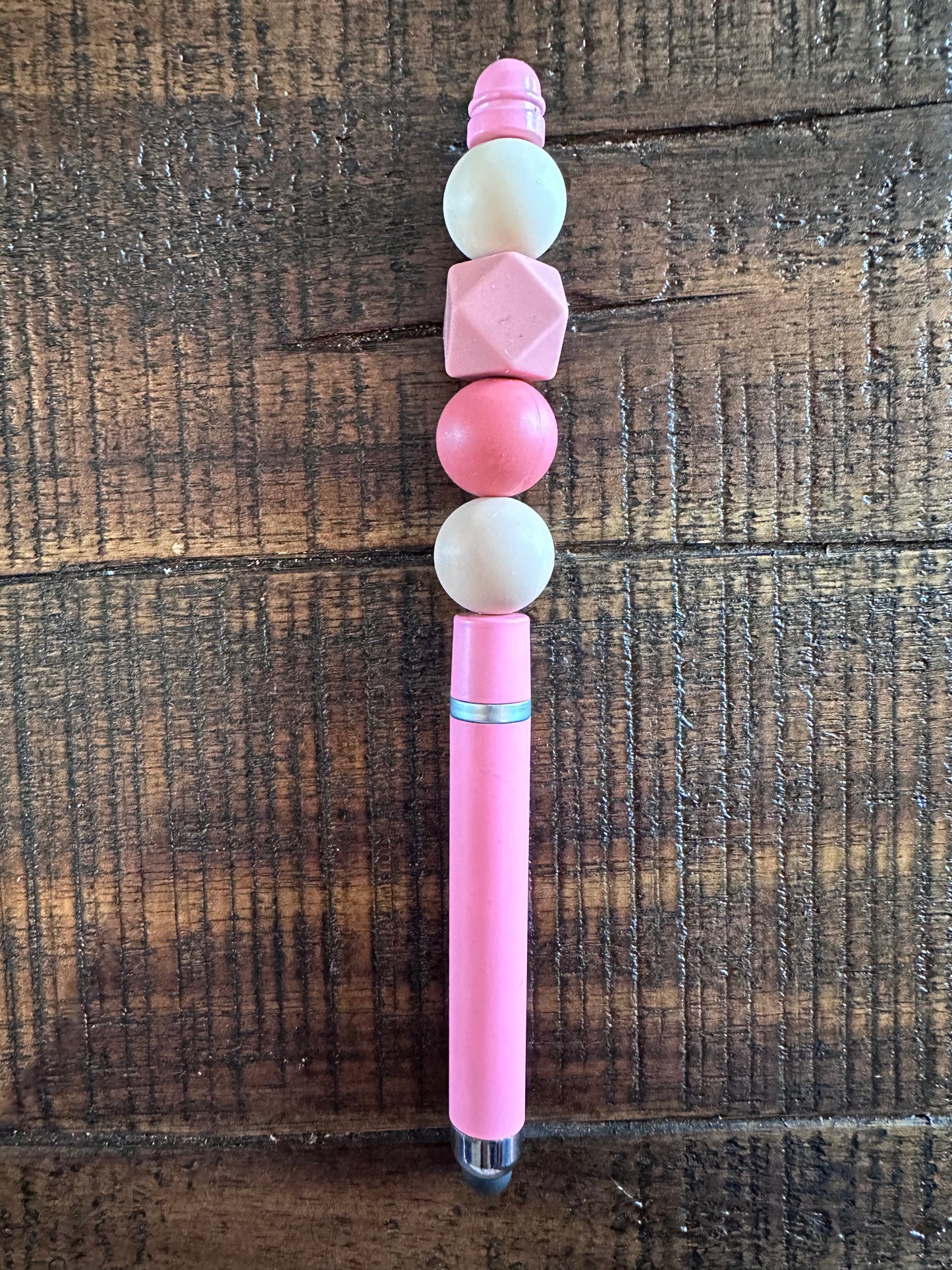 Beaded Pens & Styluses (Pink)