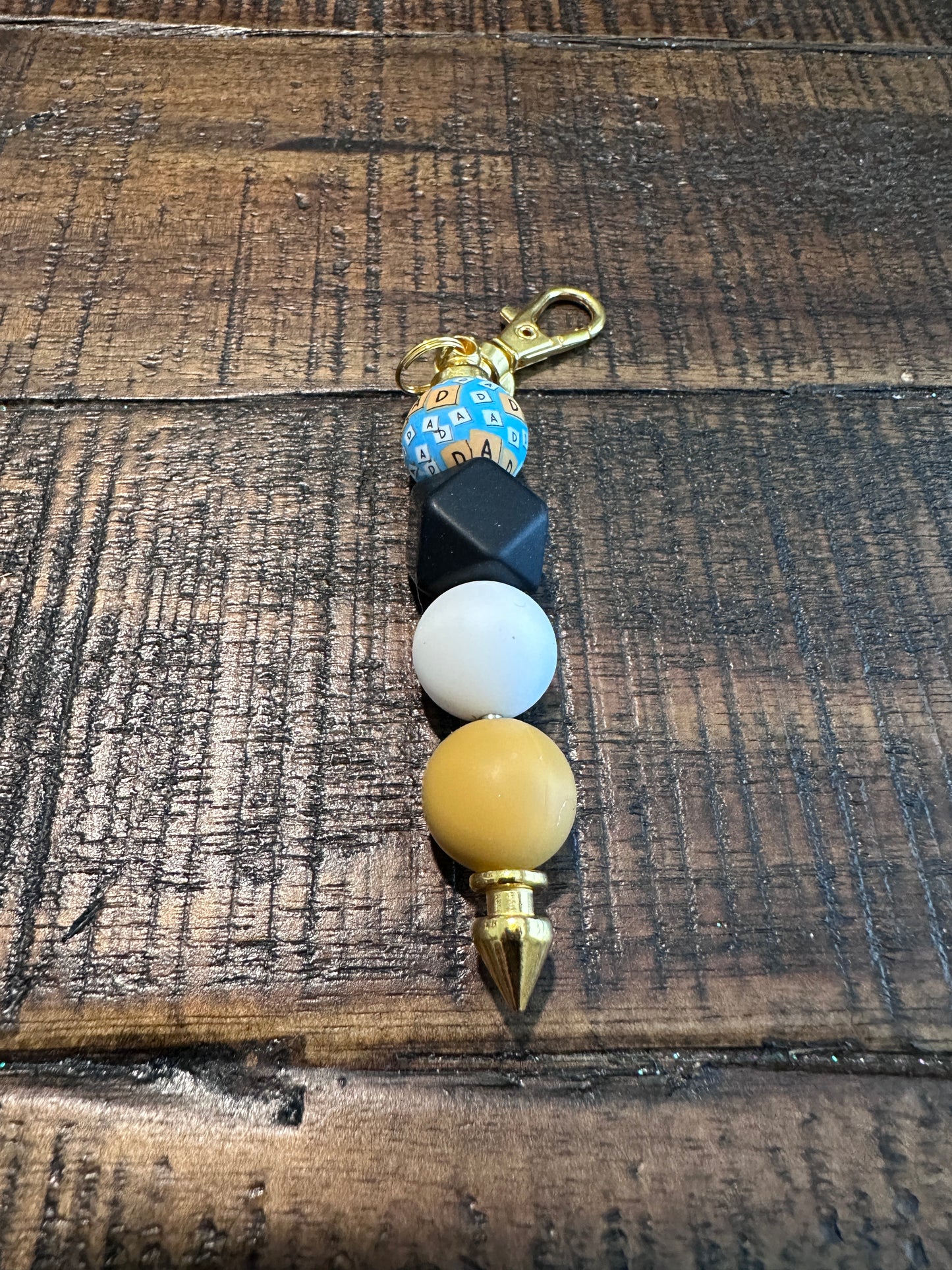 Beaded Keychains (Various Colors)