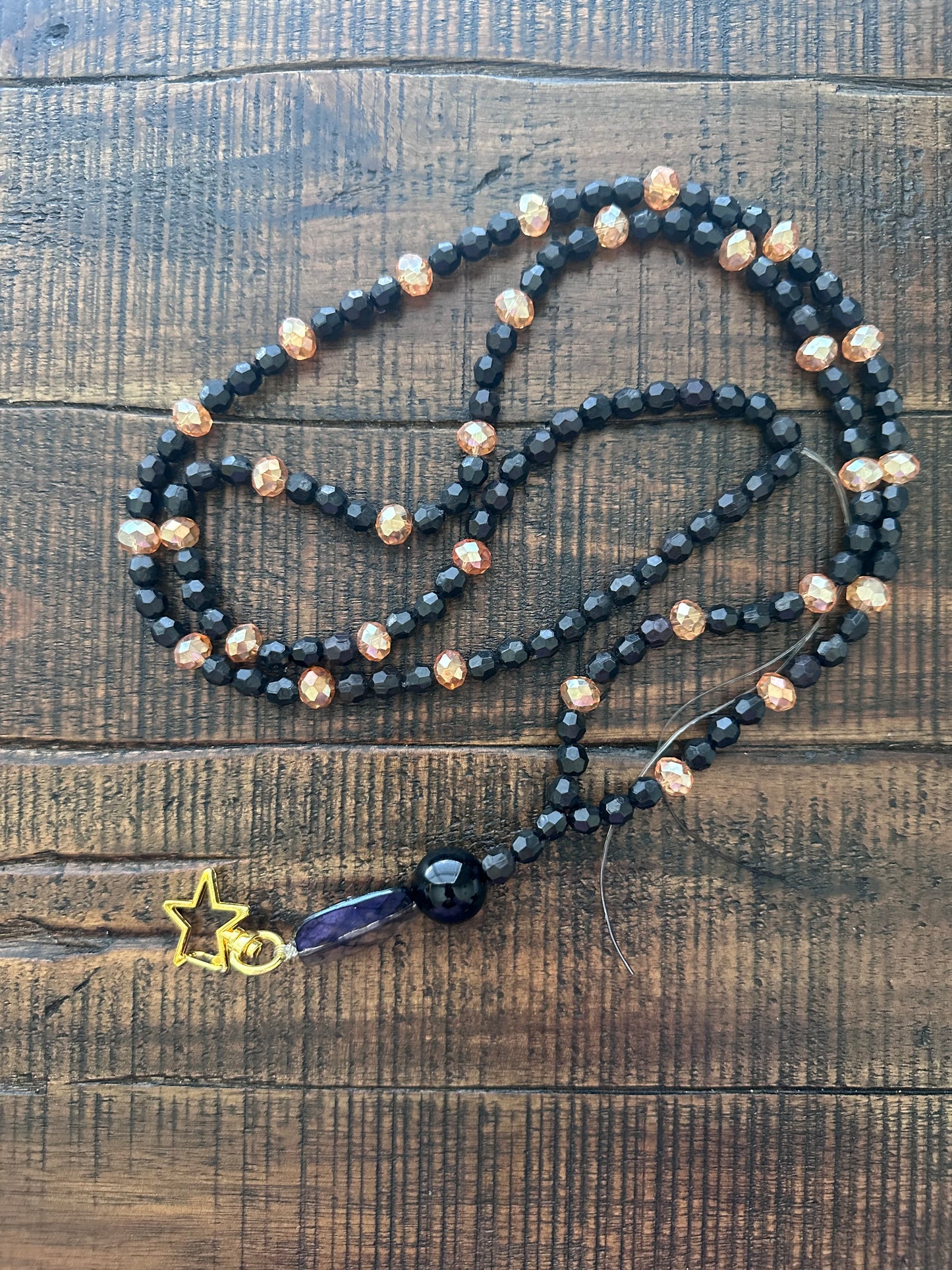 *Fully Beaded Lanyards (Various Colors)
