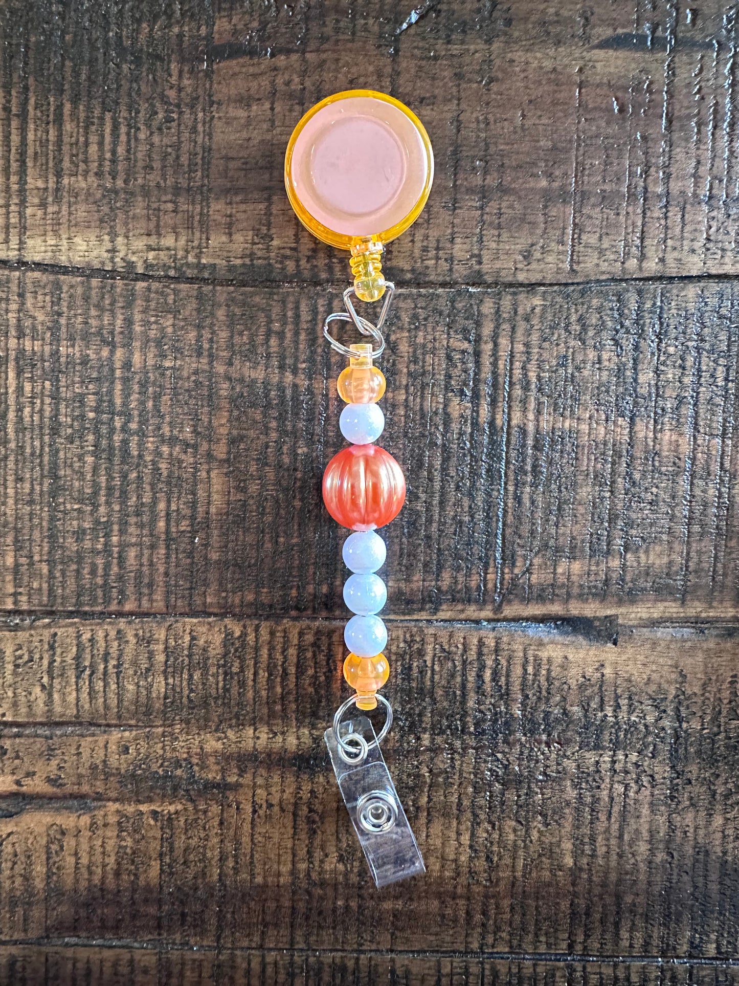 Beaded Clip Lanyards (Various Colors)