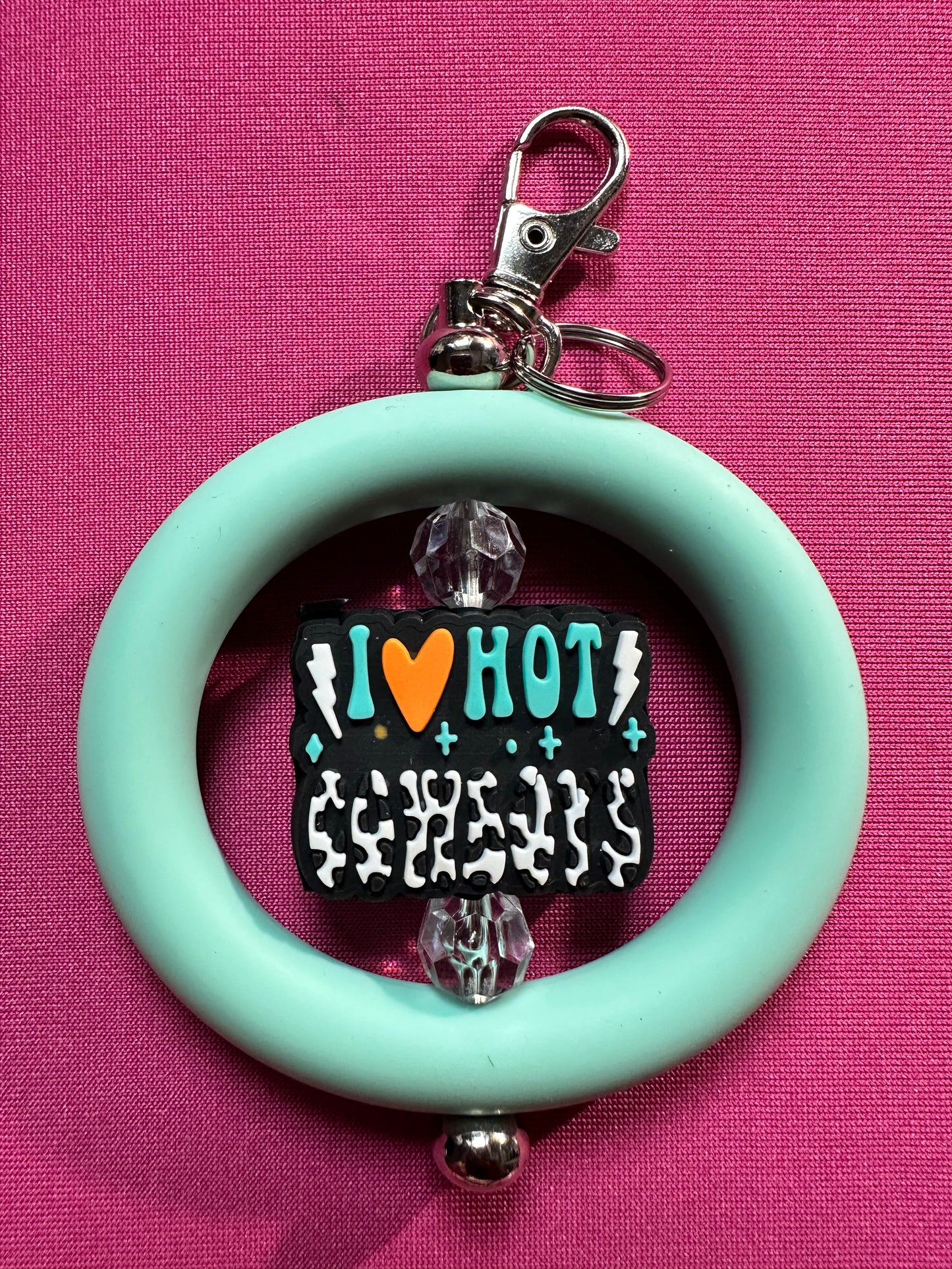 Circle Keychains (Various Colors)