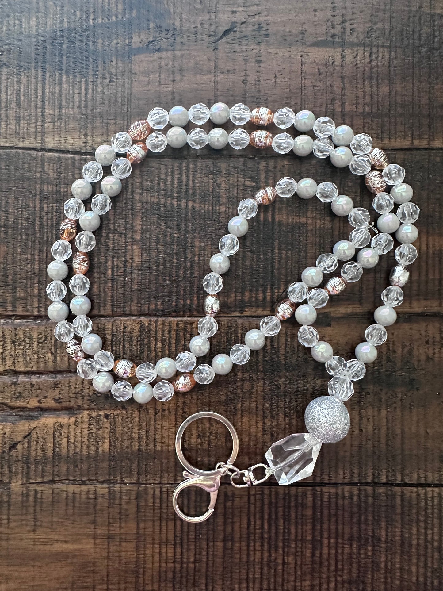 *Fully Beaded Lanyards (Various Colors)