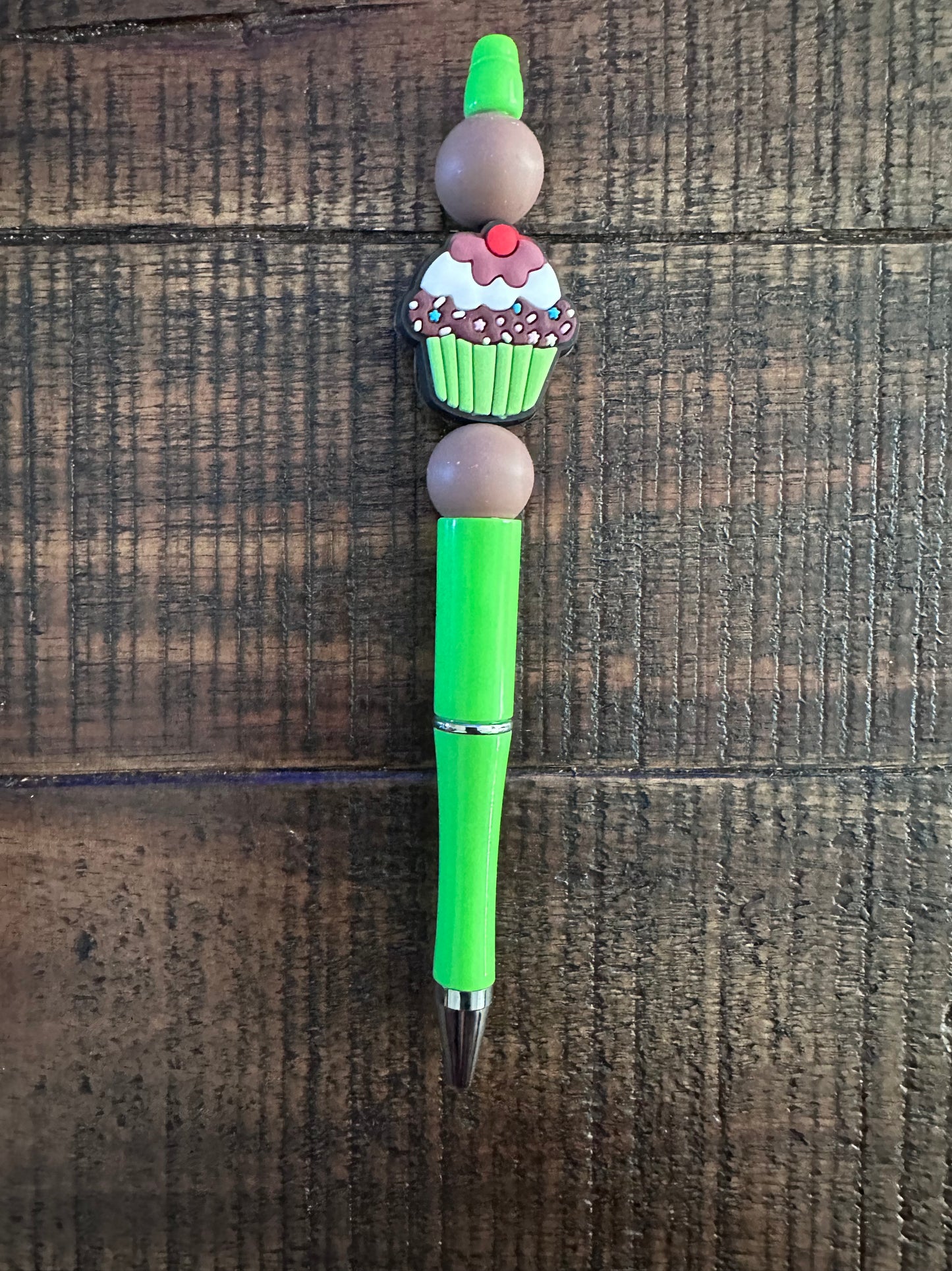 Beaded Pens & Styluses (Green)