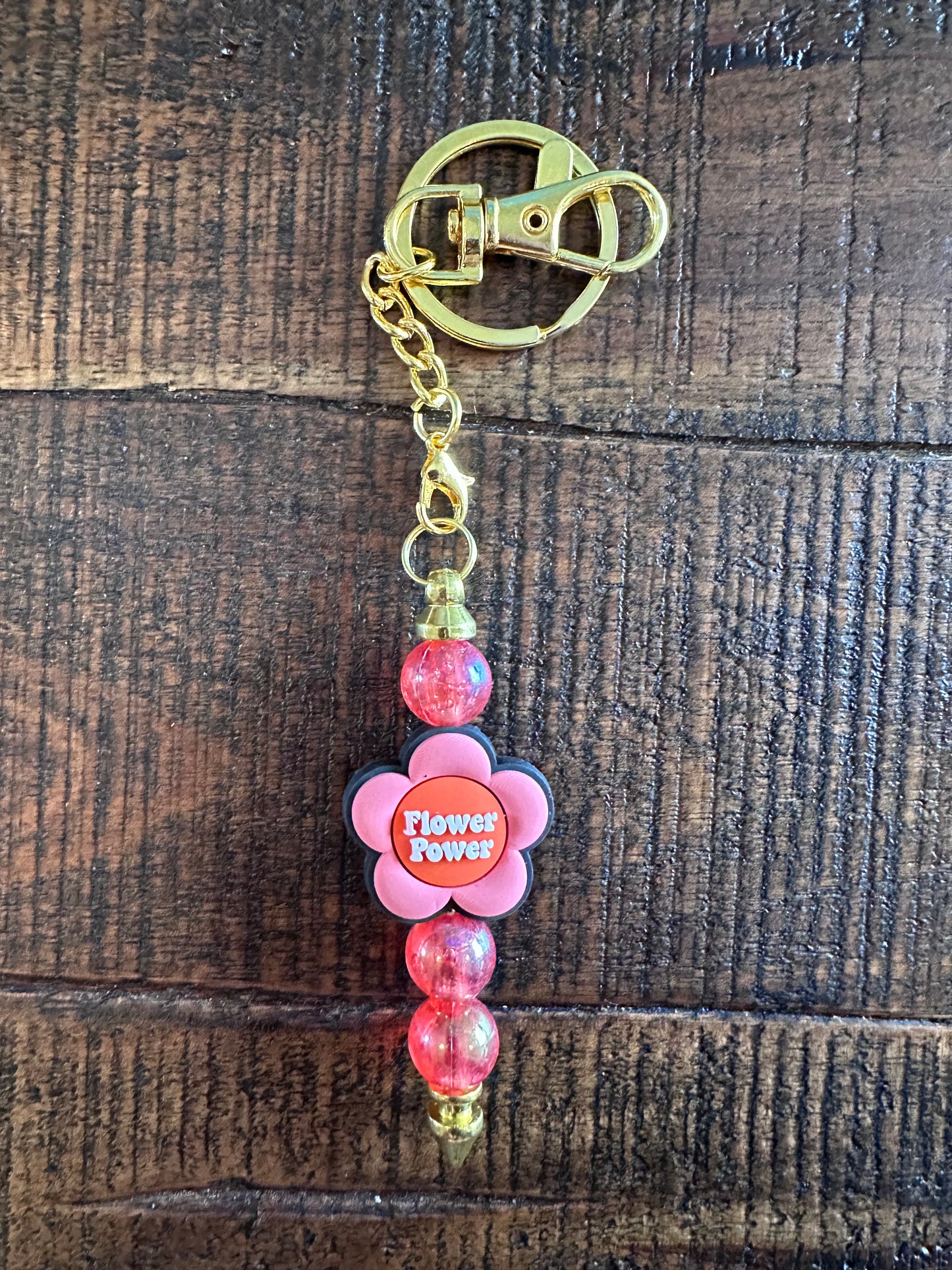 Beaded Keychains (Various Colors)