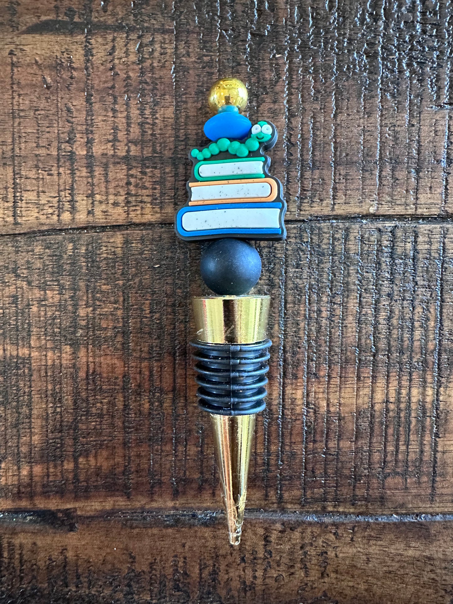 Beaded Bottle & Wine Stoppers (Various Colors)