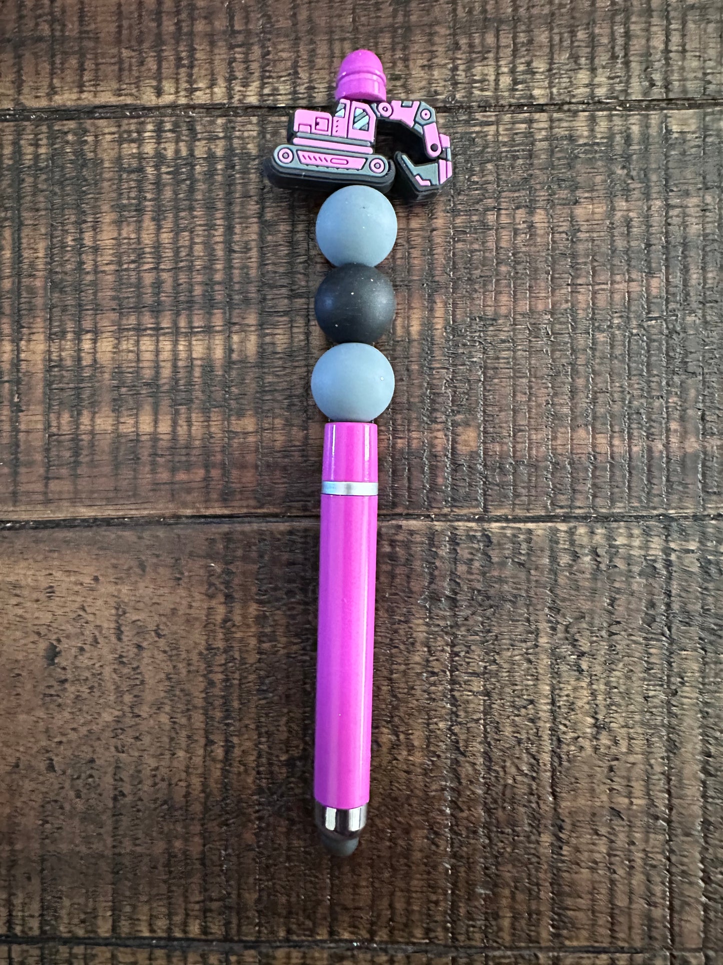Construction Beaded Pens, Styluses, & Keychains