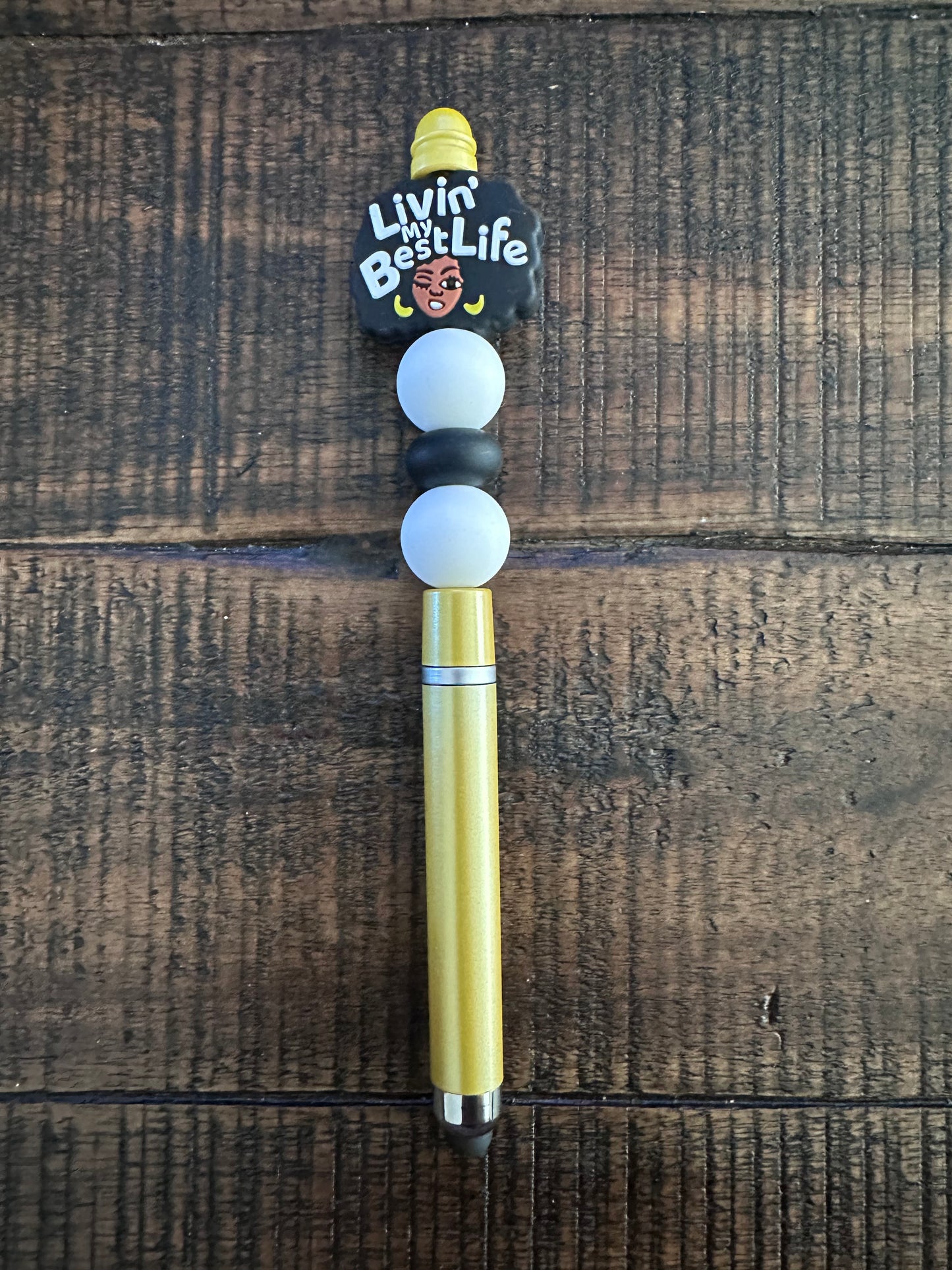Livin’ My Best Life Beaded Pens & Styluses