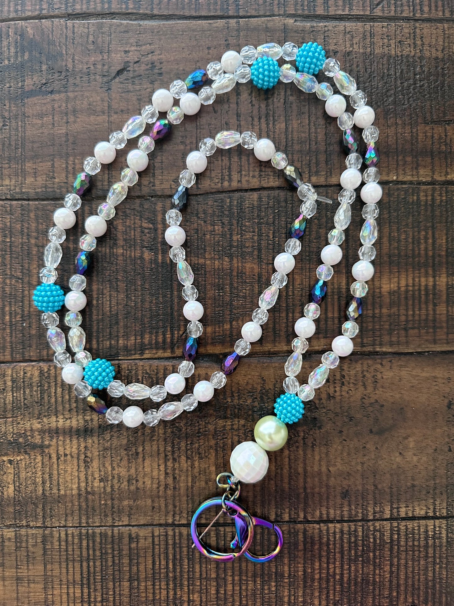 *Fully Beaded Lanyards (Various Colors)