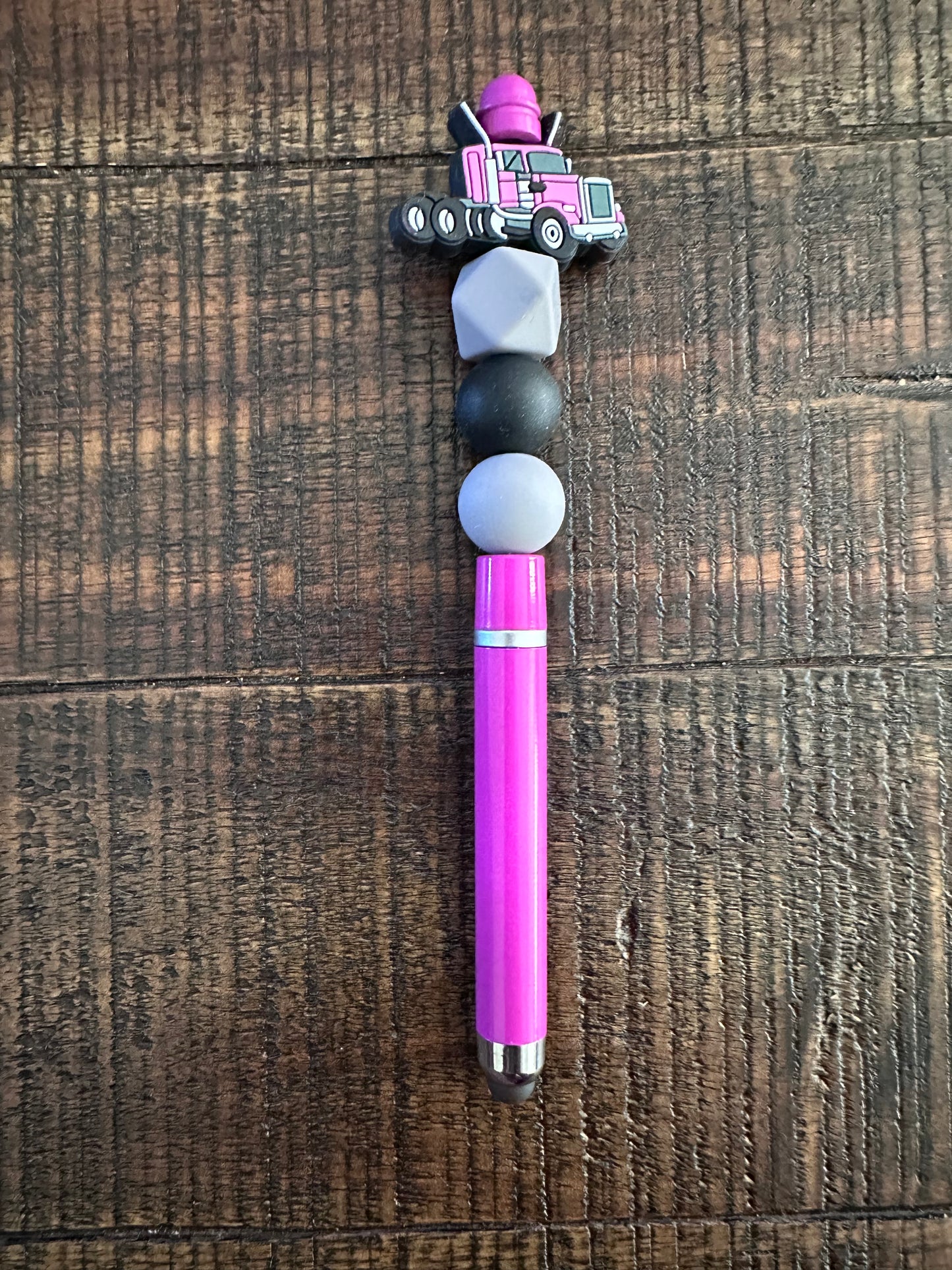Construction Beaded Pens, Styluses, & Keychains