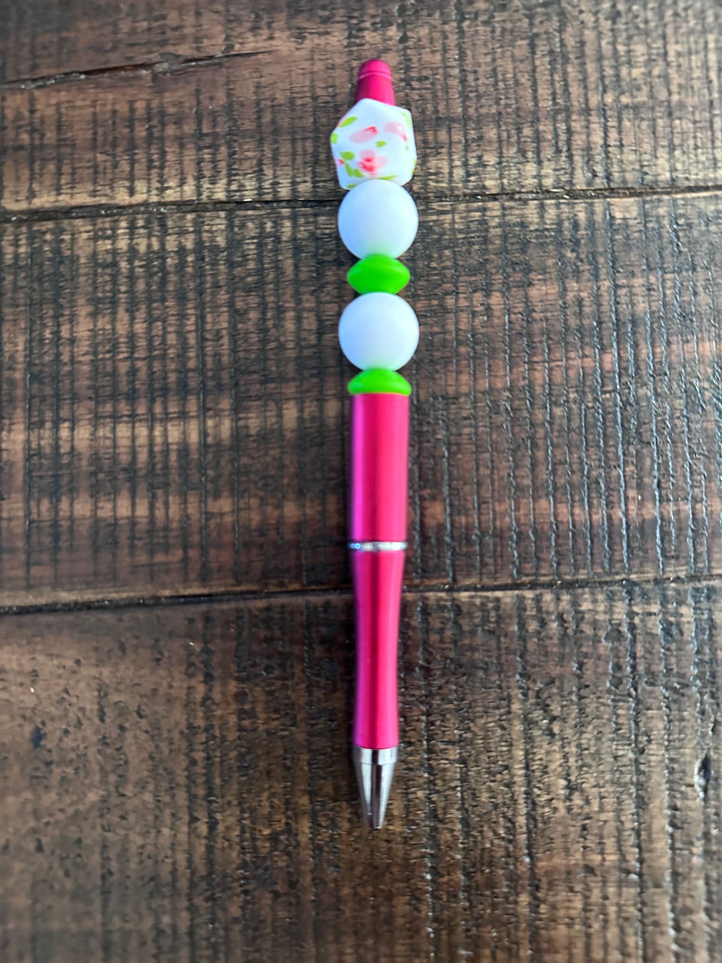 Beaded Pens & Styluses (Red)