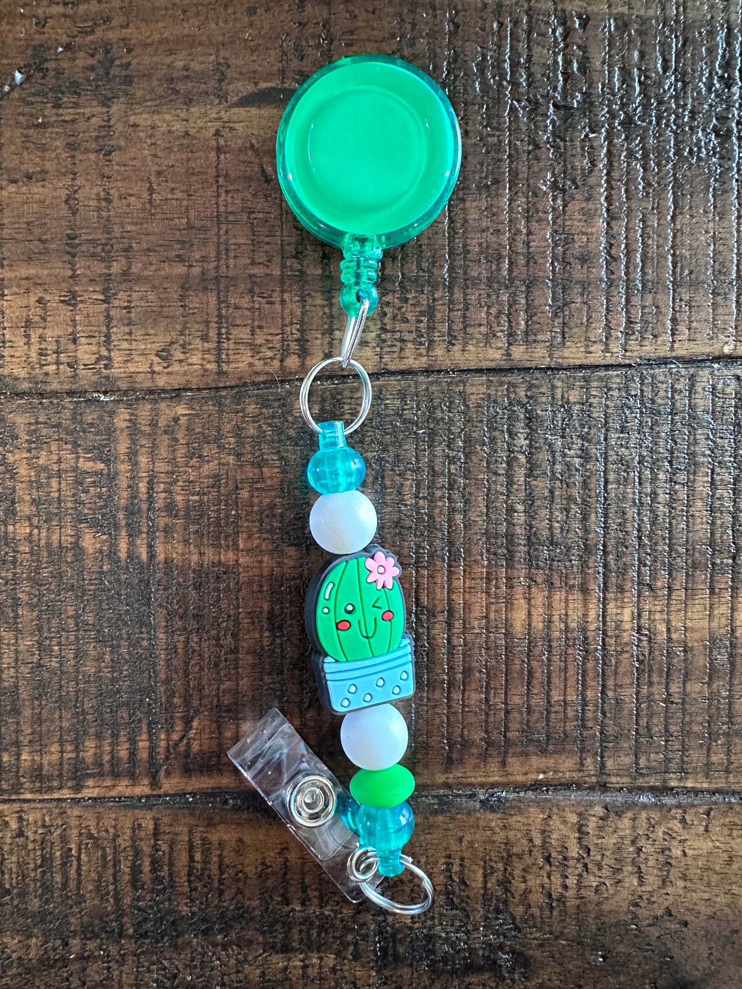 Beaded Clip Lanyards (Various Colors)