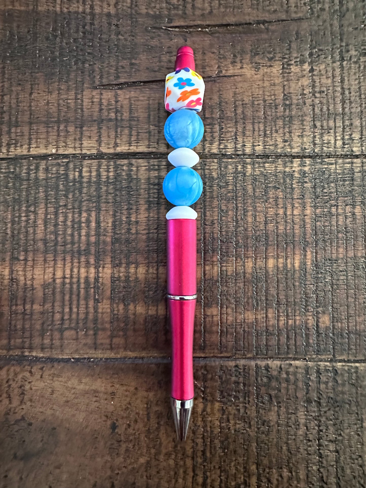 Beaded Pens & Styluses (Red)