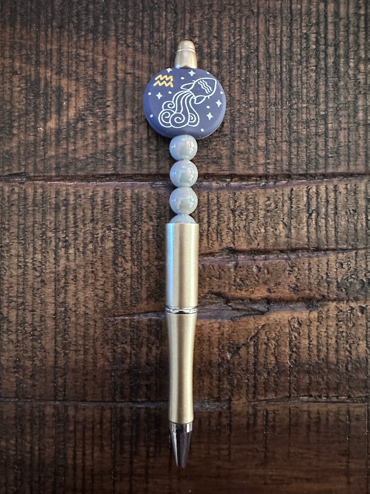 Horoscope Beaded Pens