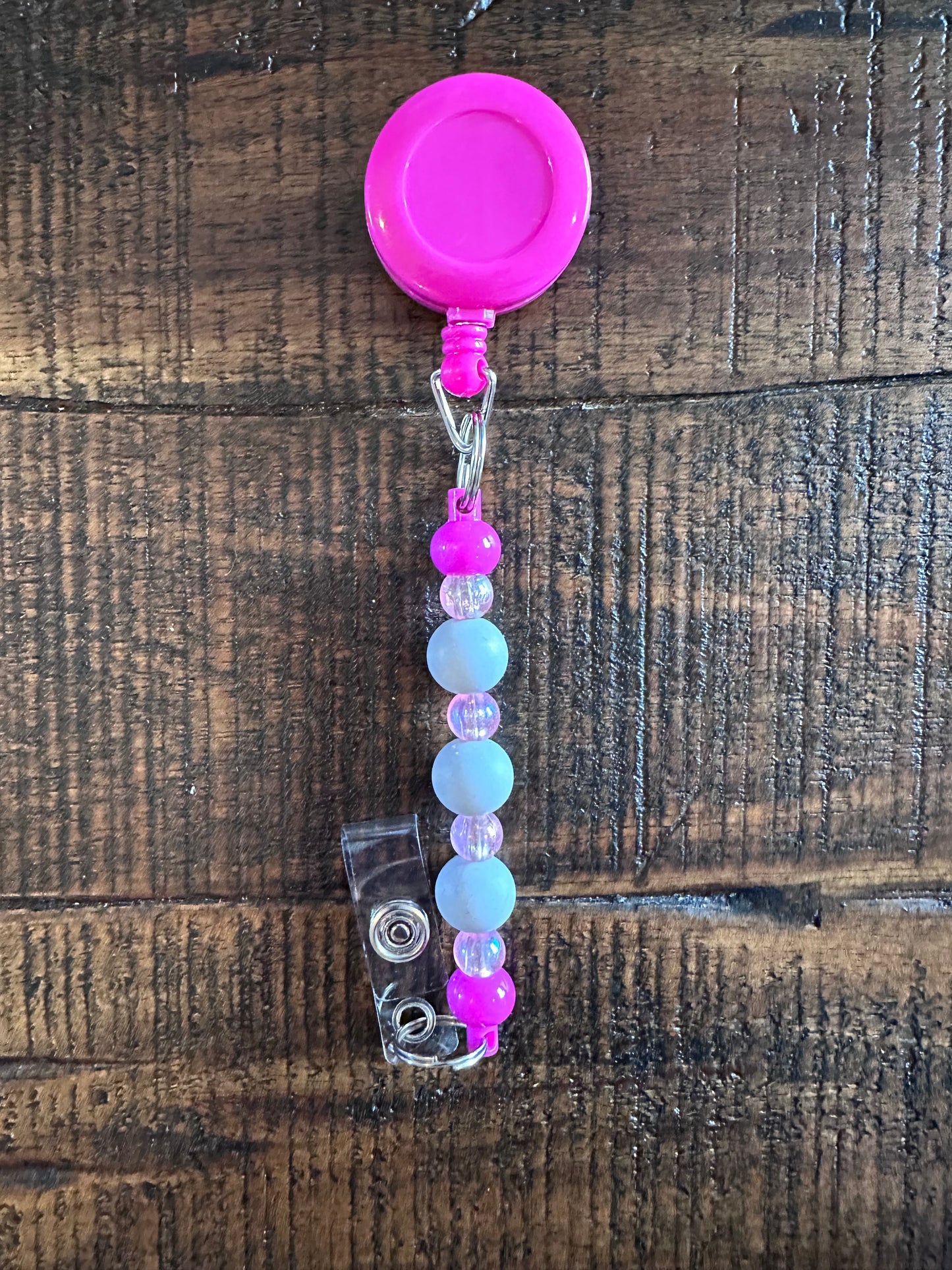 Beaded Clip Lanyards (Various Colors)