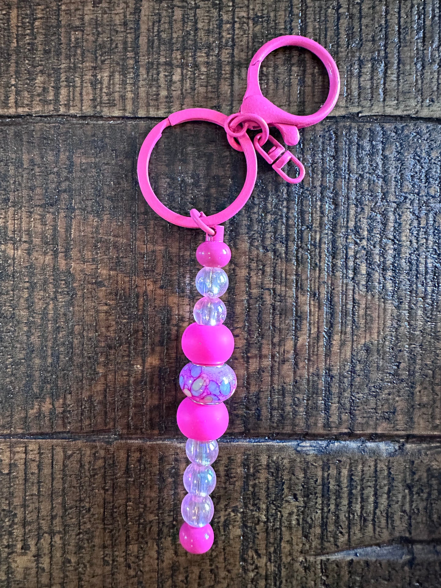 Beaded Keychains (Various Colors)