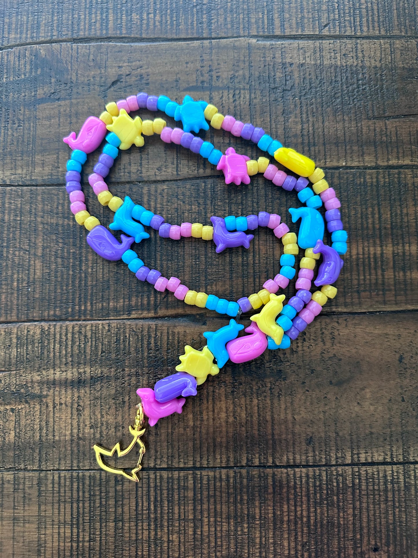*Fully Beaded Lanyards (Various Colors)
