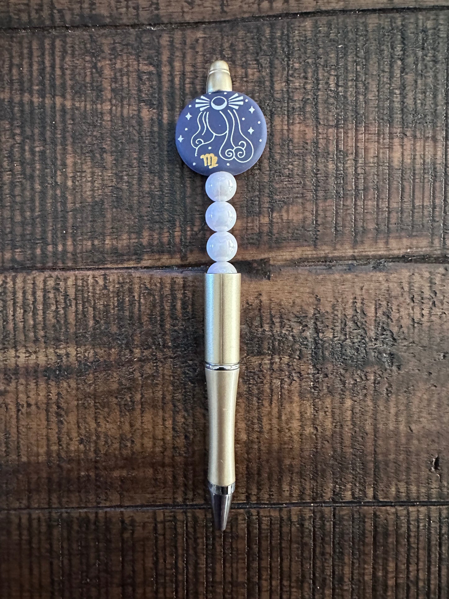 Horoscope Beaded Pens