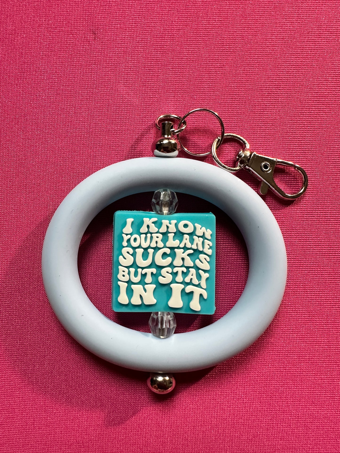 Circle Keychains (Various Colors)