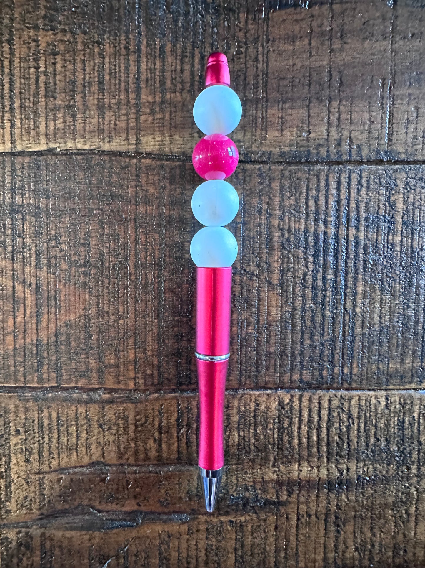 Beaded Pens & Styluses (Red)
