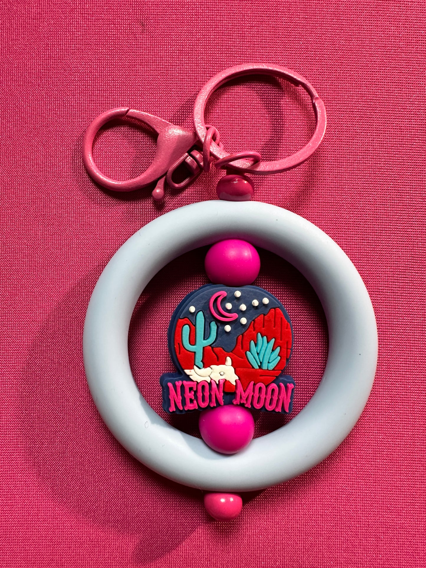 Circle Keychains (Various Colors)