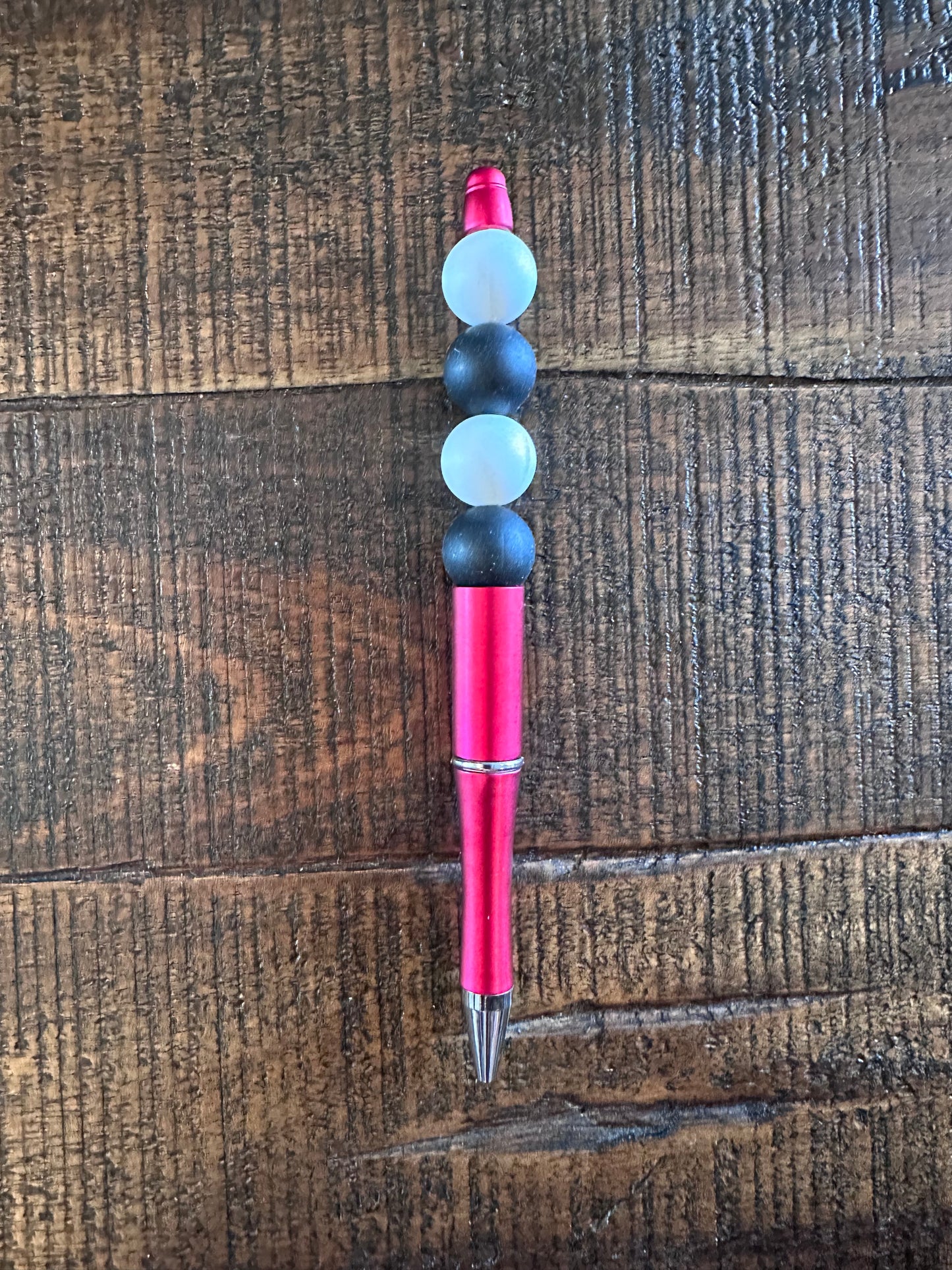 Beaded Pens & Styluses (Red)