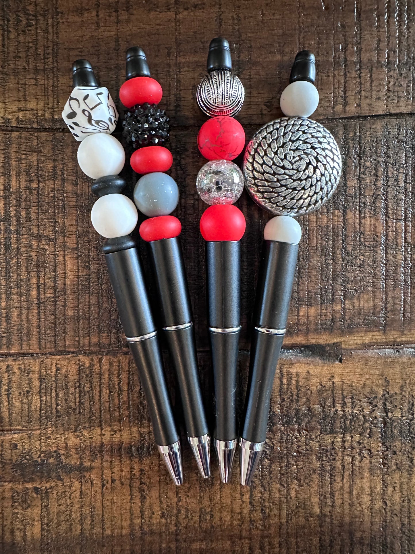 Beaded Pens & Styluses (Black)