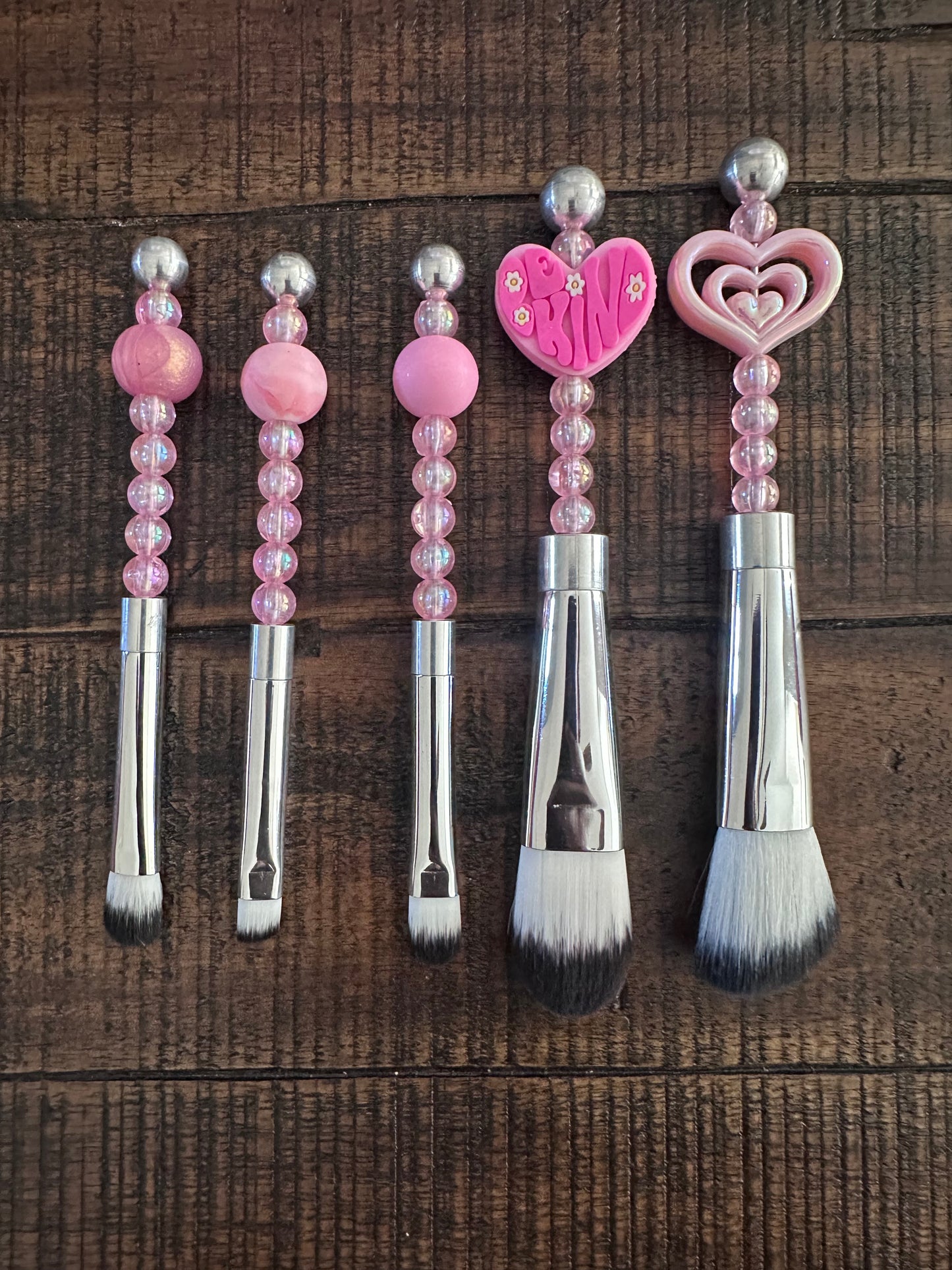 Makeup Brushes (Pink)