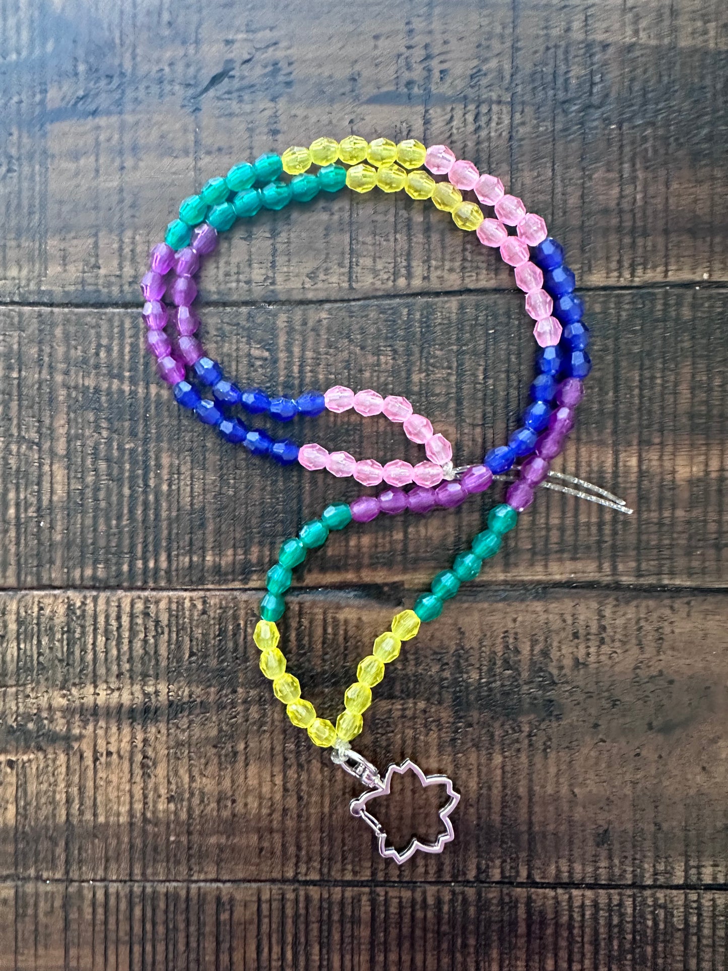 *Fully Beaded Lanyards (Various Colors)