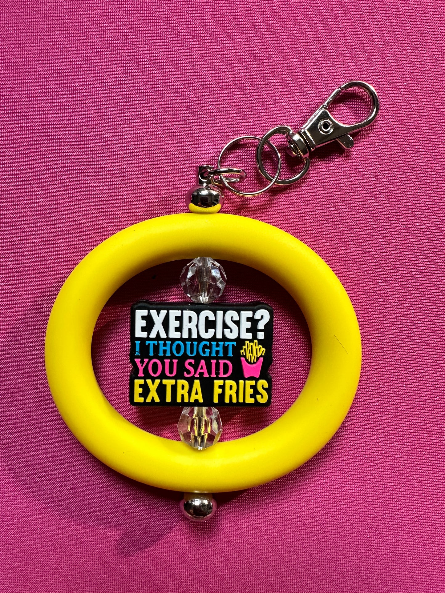 Circle Keychains (Various Colors)