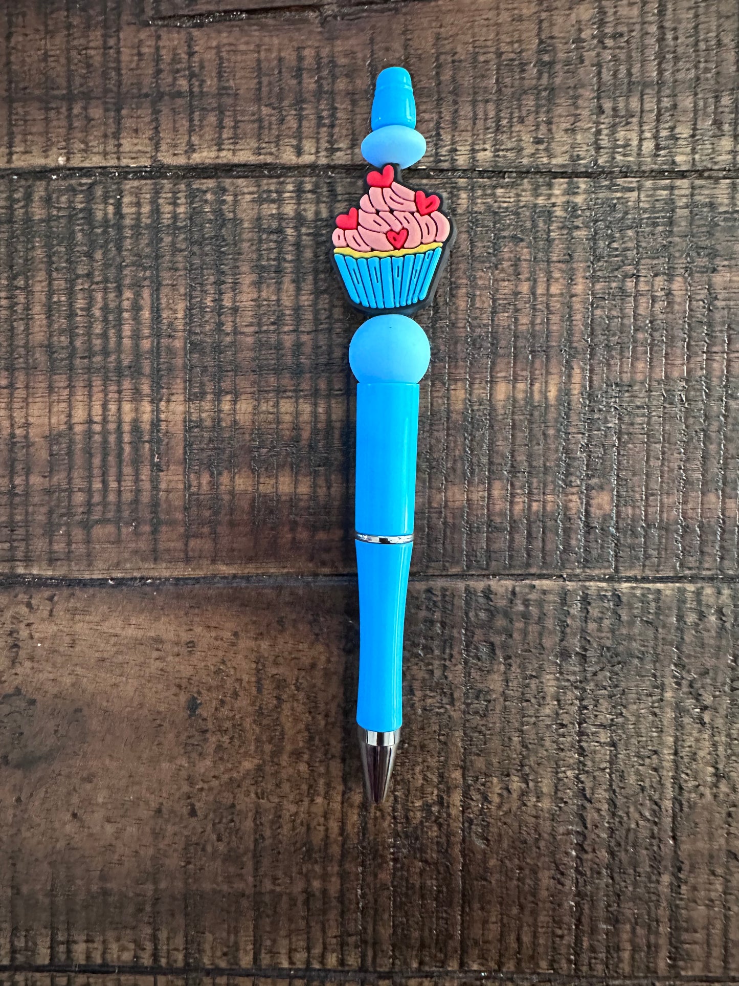Beaded Pens & Styluses (Blue)