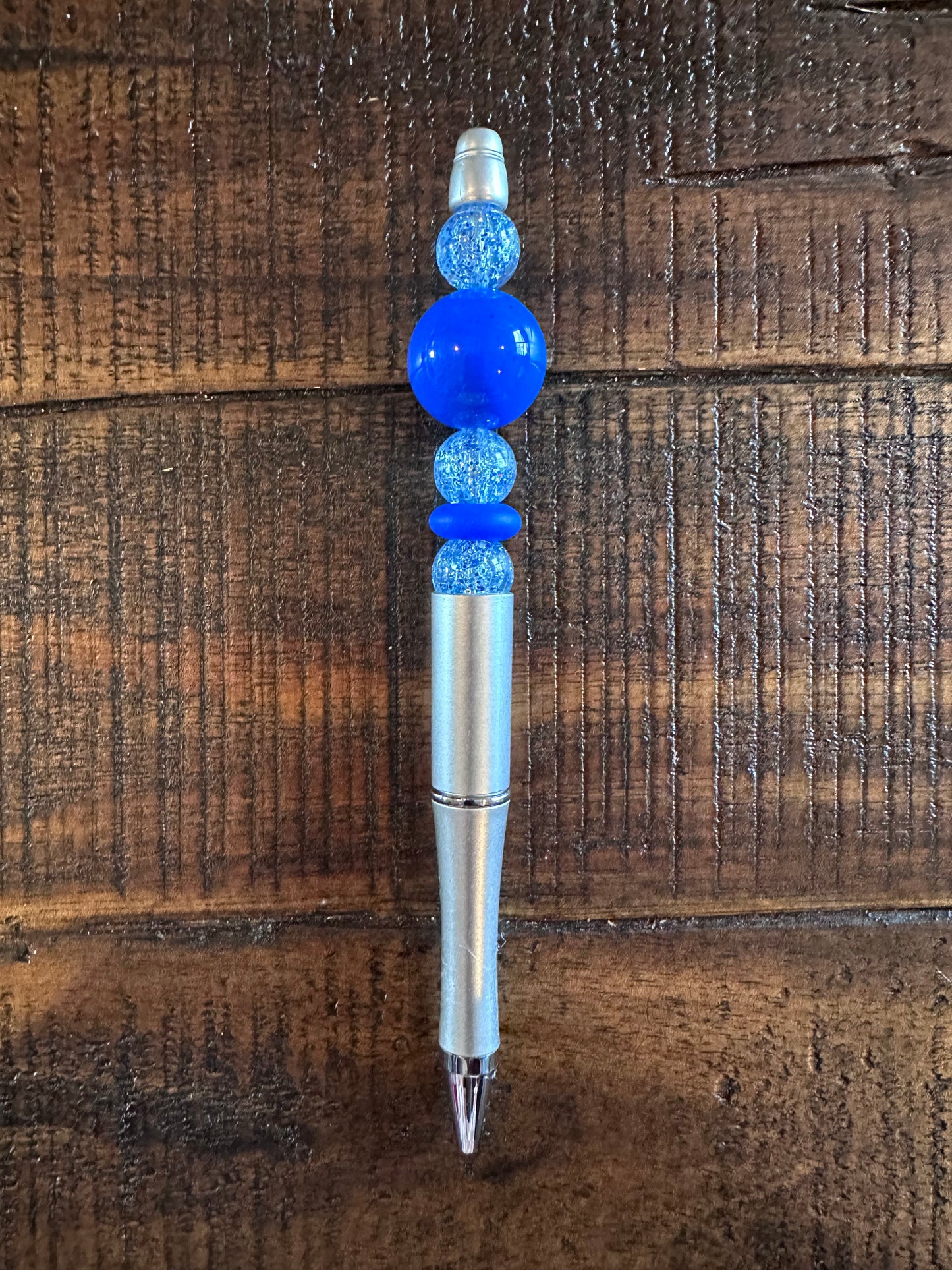 Beaded Pens & Styluses (Silver)