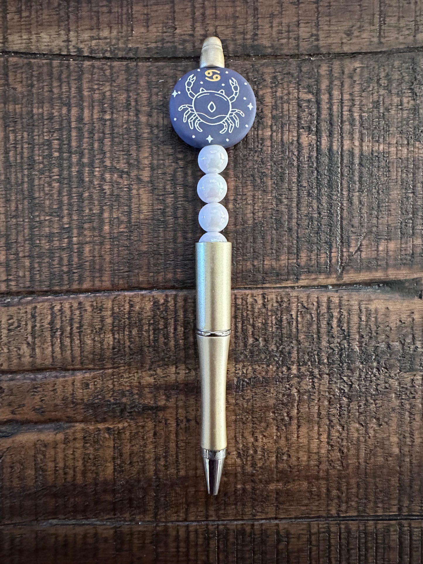 Horoscope Beaded Pens