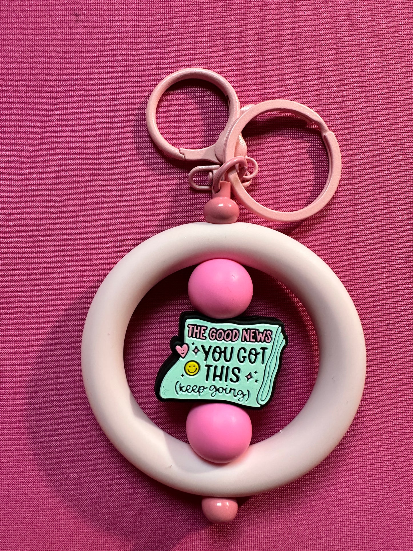 Circle Keychains (Various Colors)