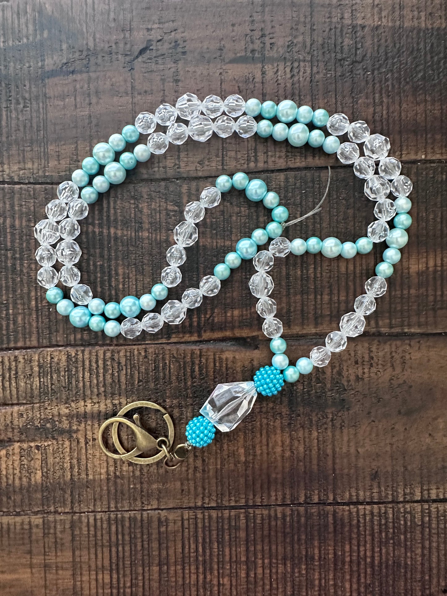 *Fully Beaded Lanyards (Various Colors)