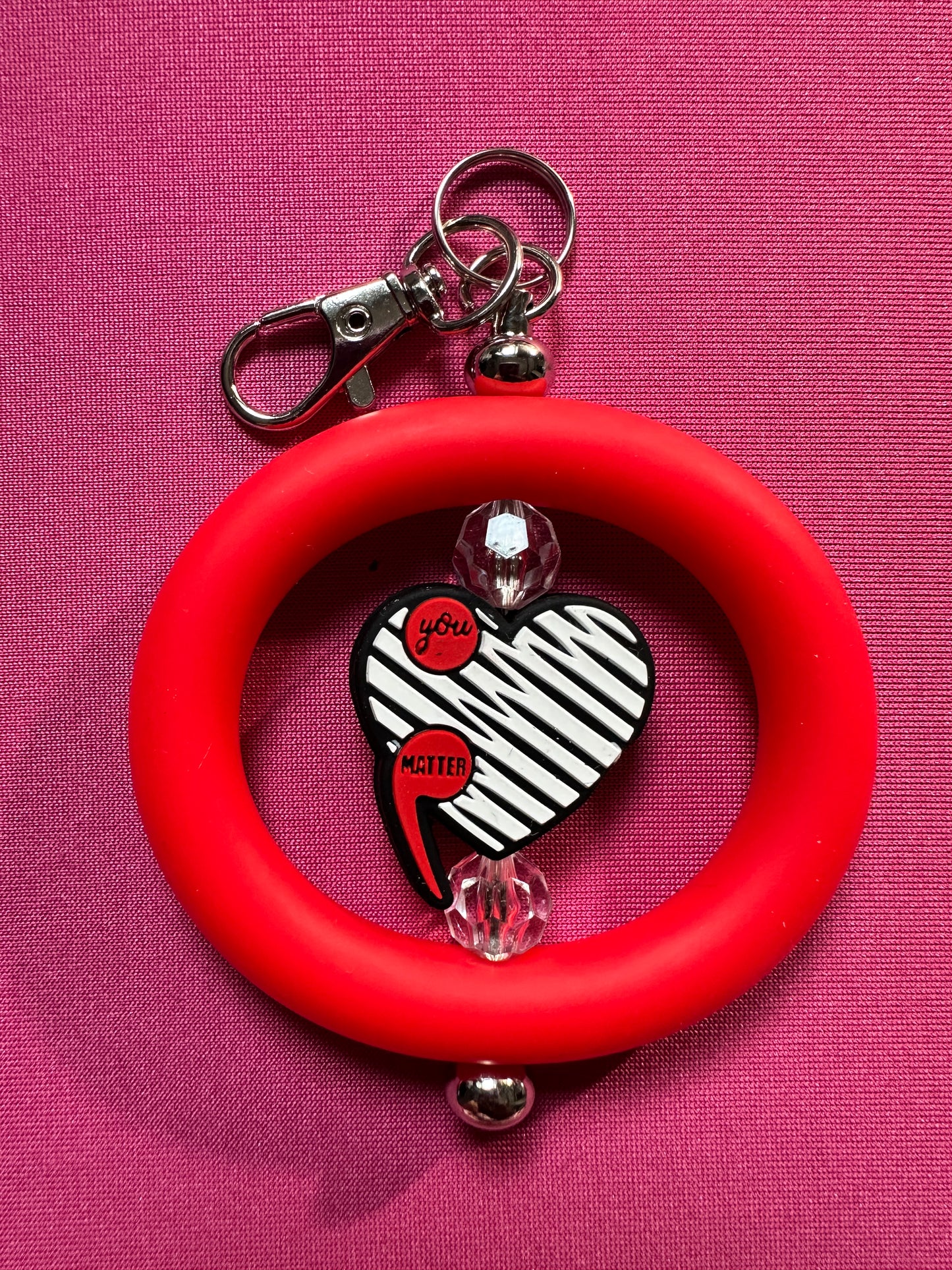 Circle Keychains (Various Colors)