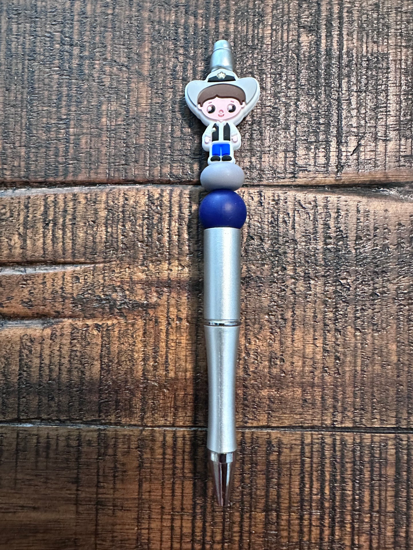 Cowboy and Cowgirl Beaded Pens