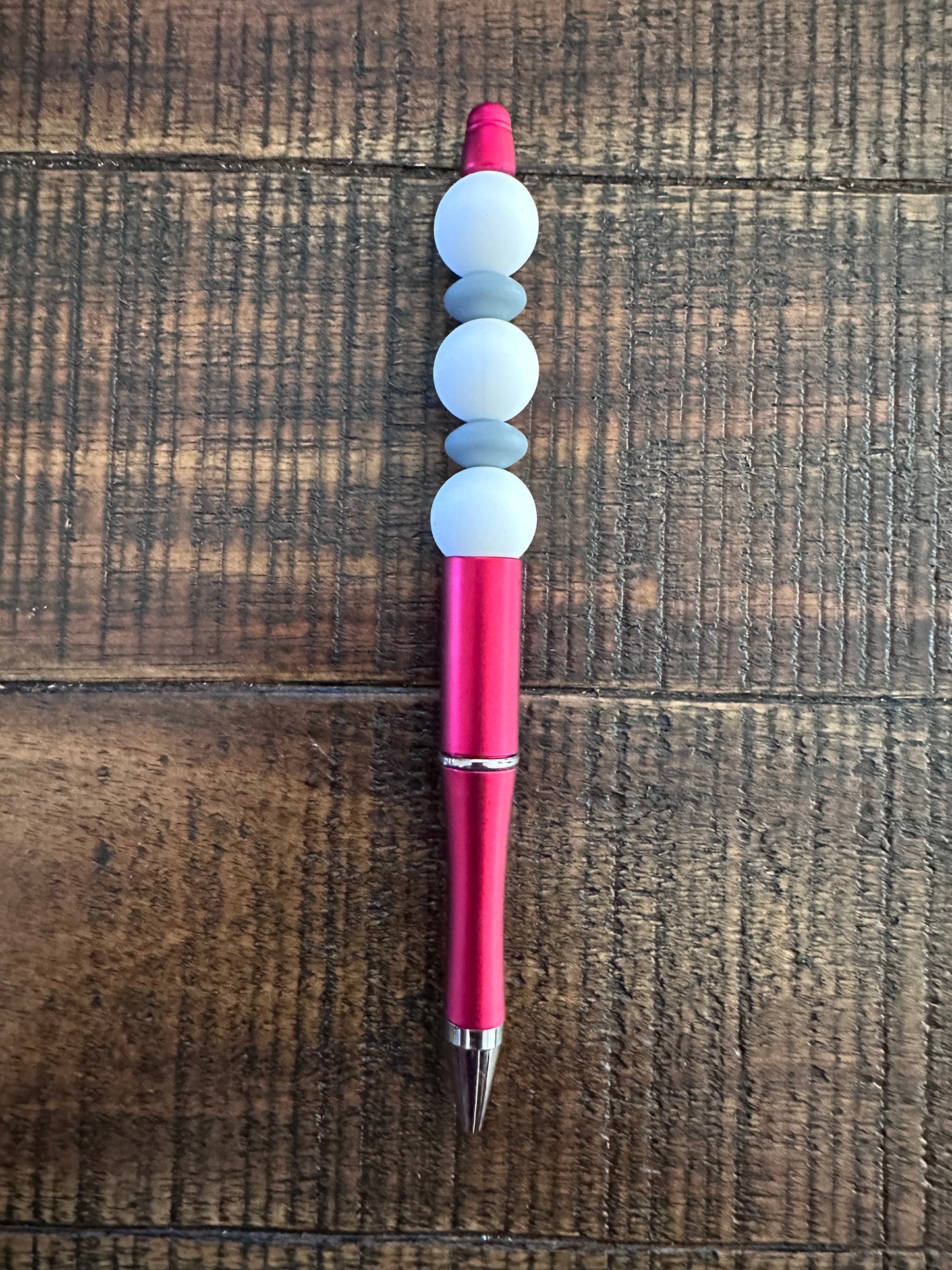 Beaded Pens & Styluses (Red)