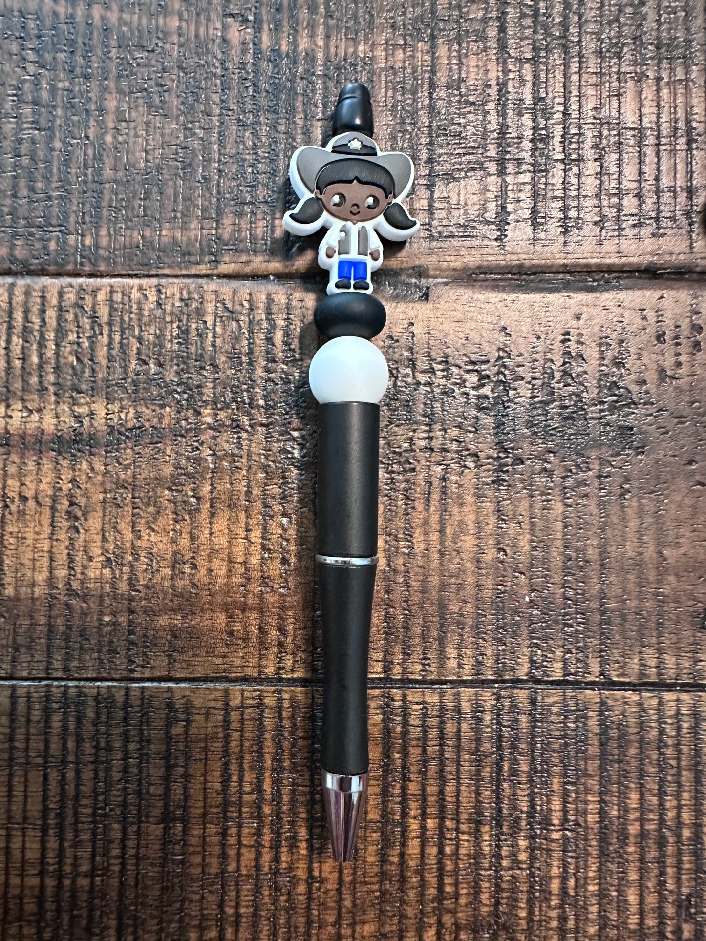 Cowboy and Cowgirl Beaded Pens