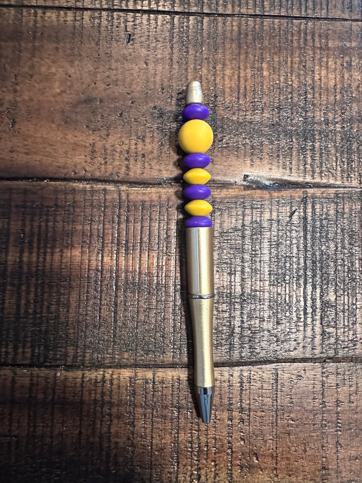 Beaded Pens & Styluses (Gold)
