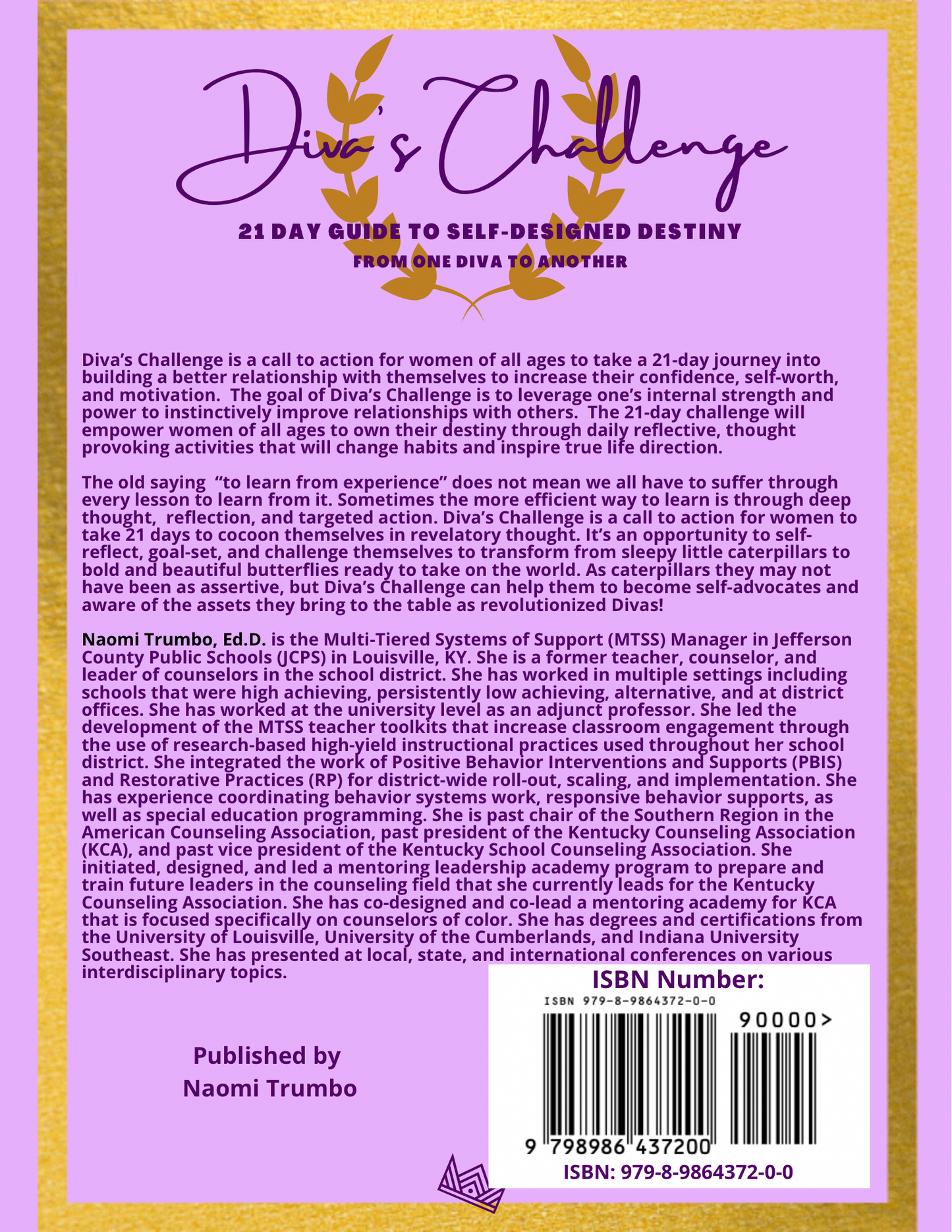 **Diva’s Challenge Curriculum