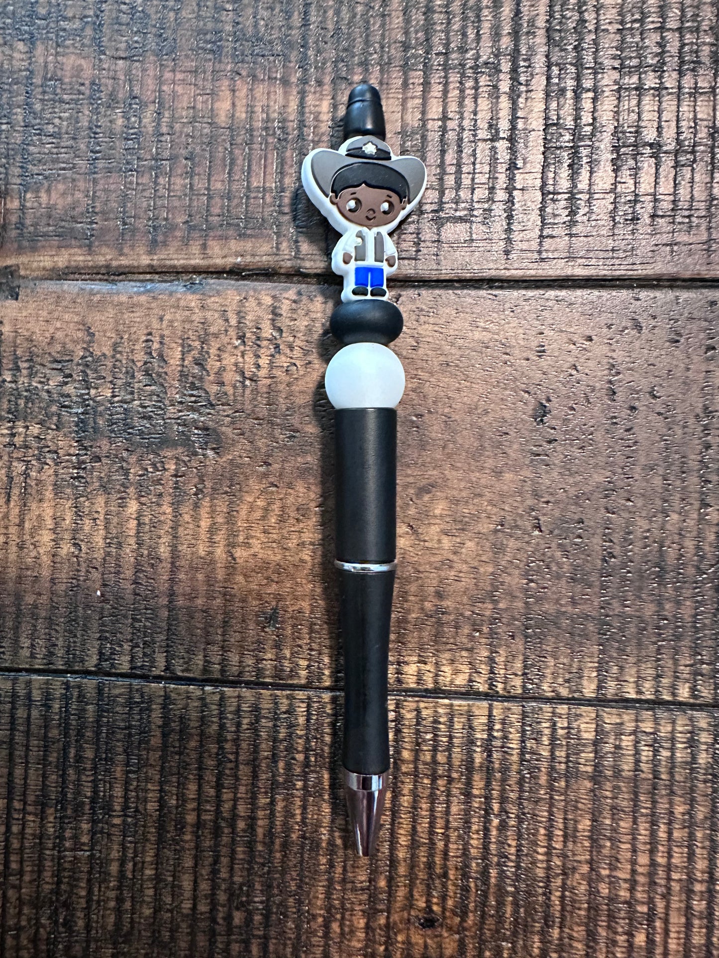 Cowboy and Cowgirl Beaded Pens