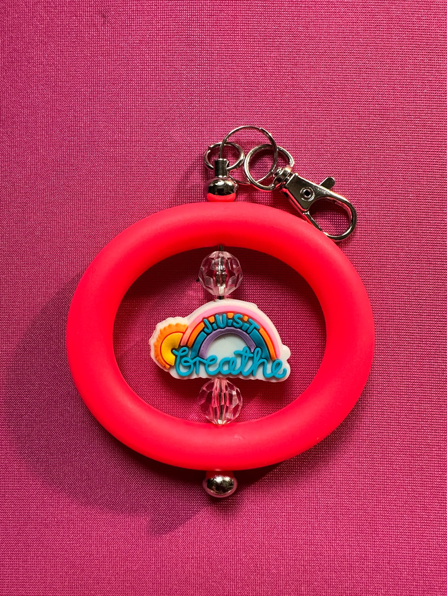 Circle Keychains (Various Colors)