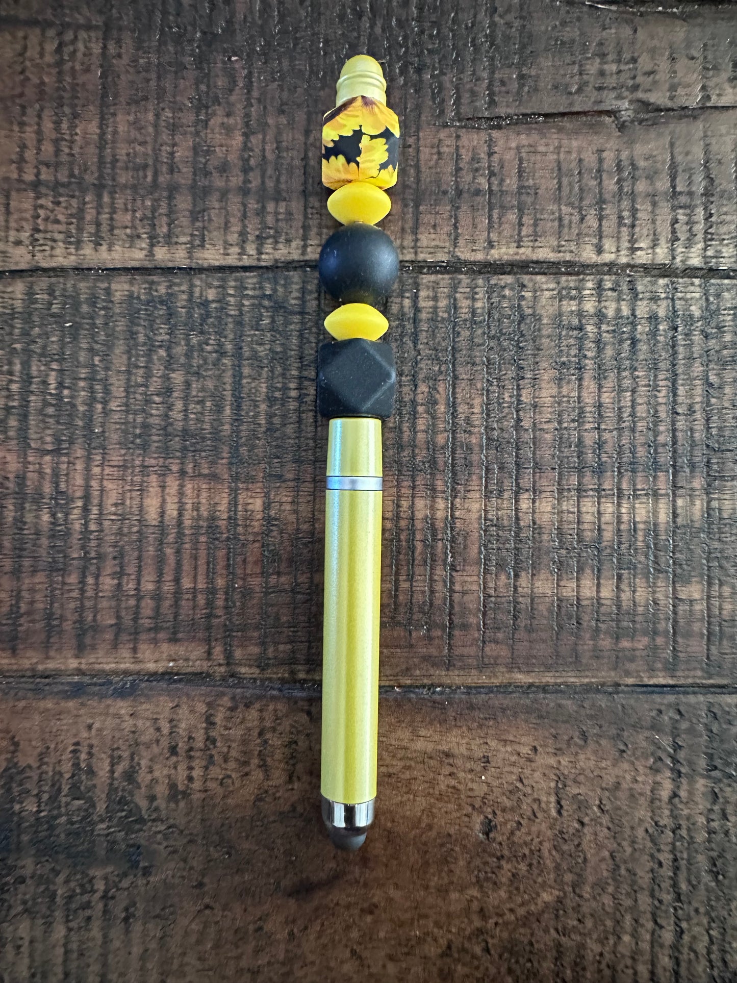 Beaded Pens & Styluses(Yellow)