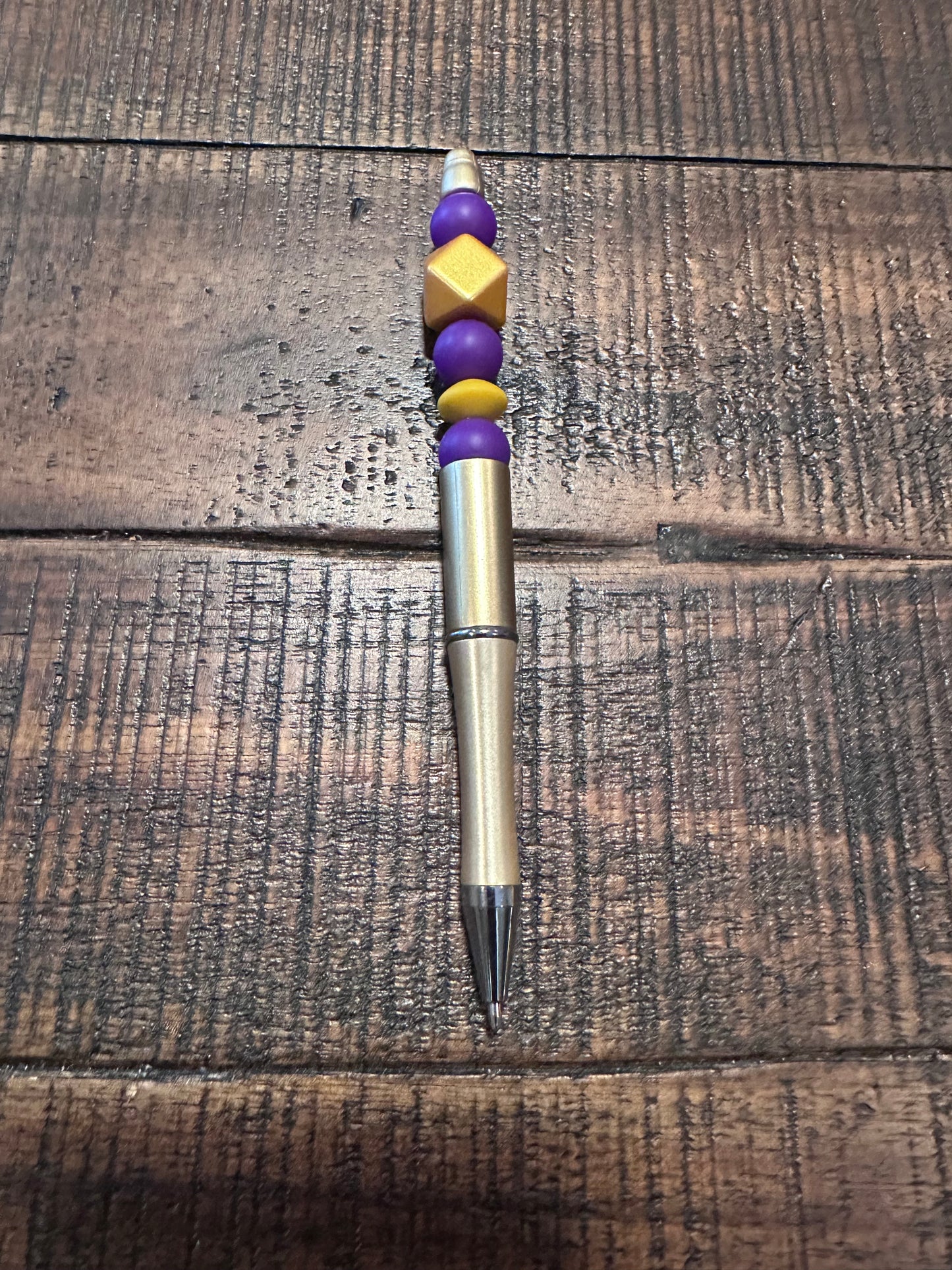 Beaded Pens & Styluses (Gold)
