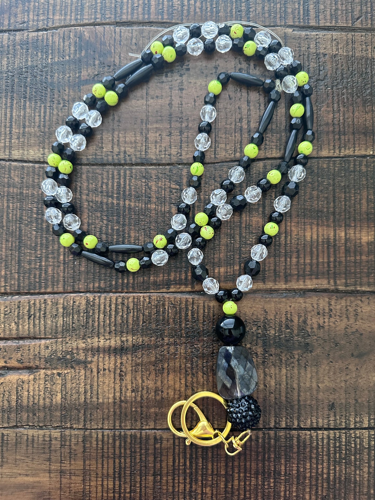 *Fully Beaded Lanyards (Various Colors)