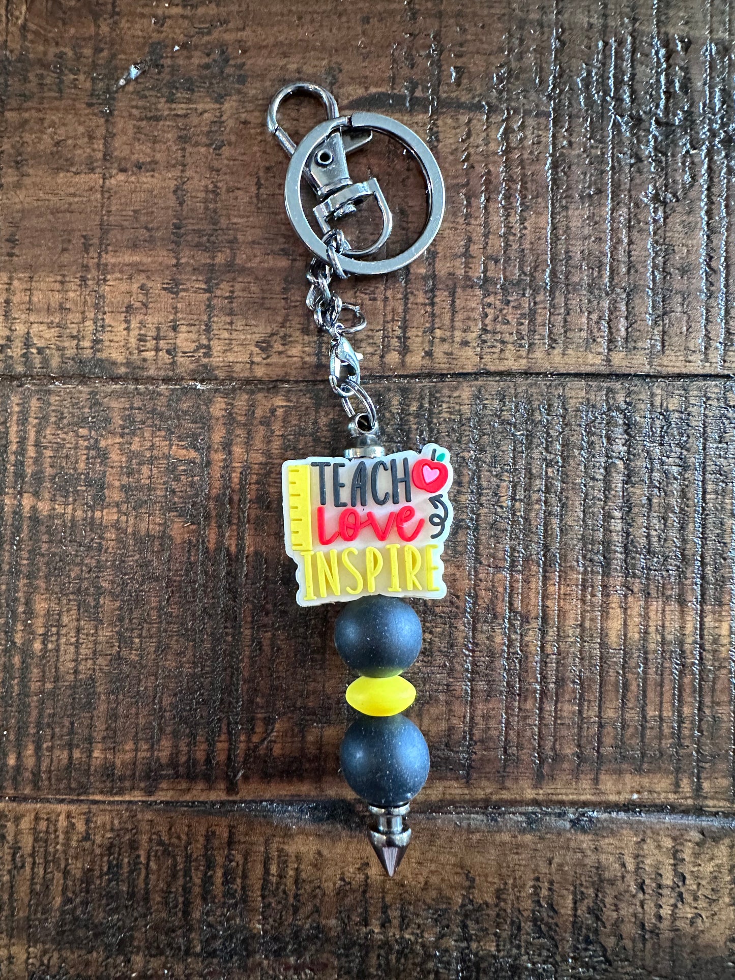 Beaded Keychains (Various Colors)