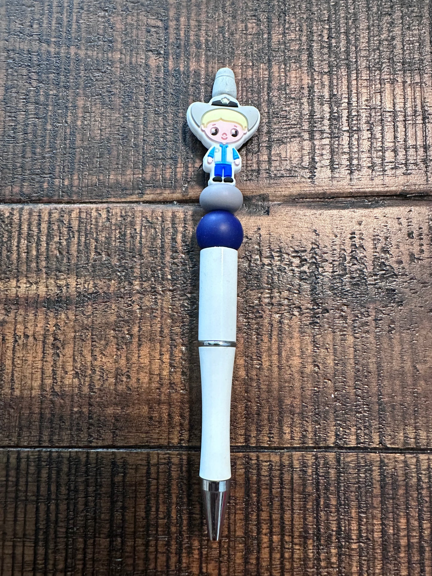 Cowboy and Cowgirl Beaded Pens
