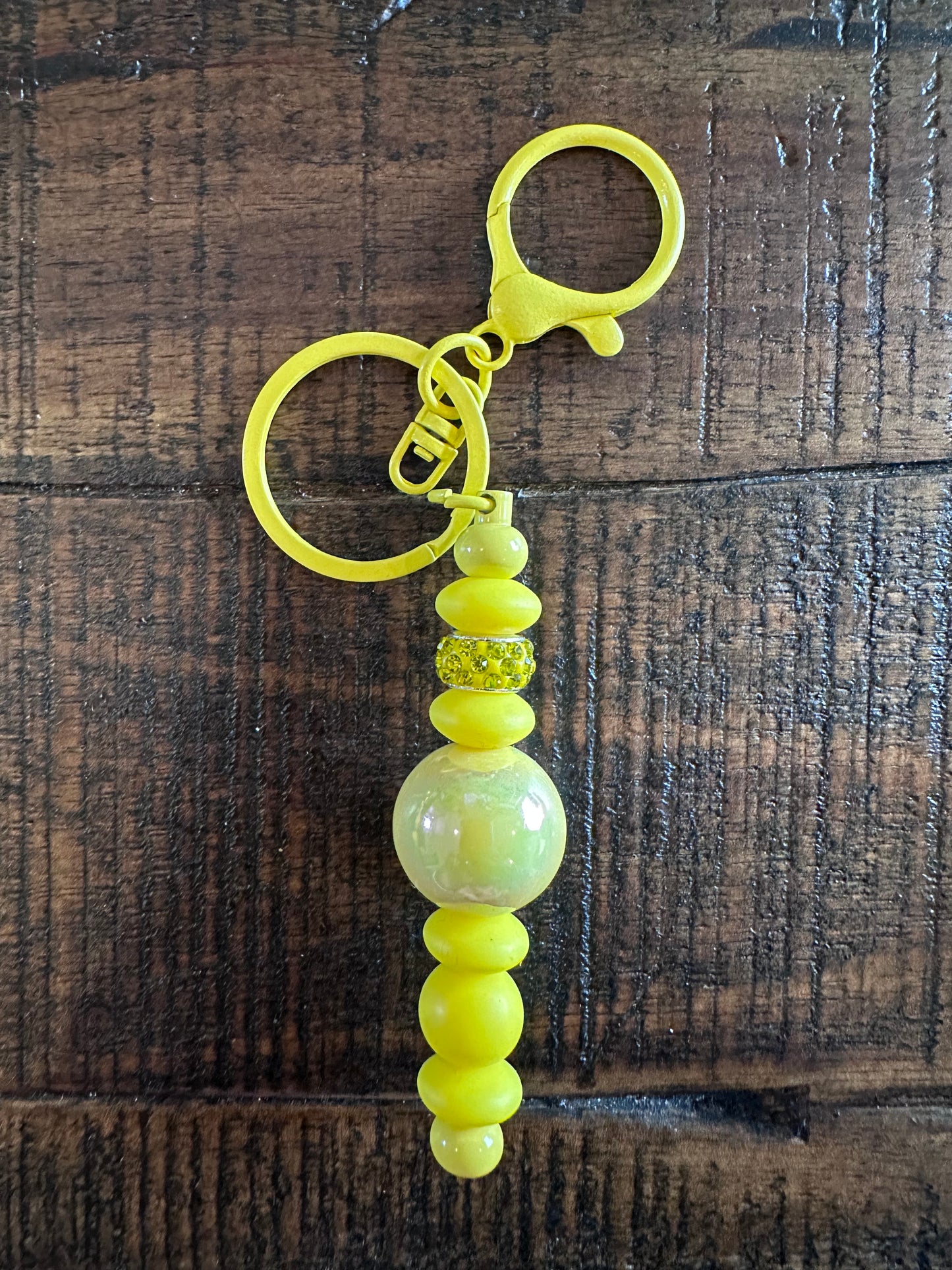 Beaded Keychains (Various Colors)