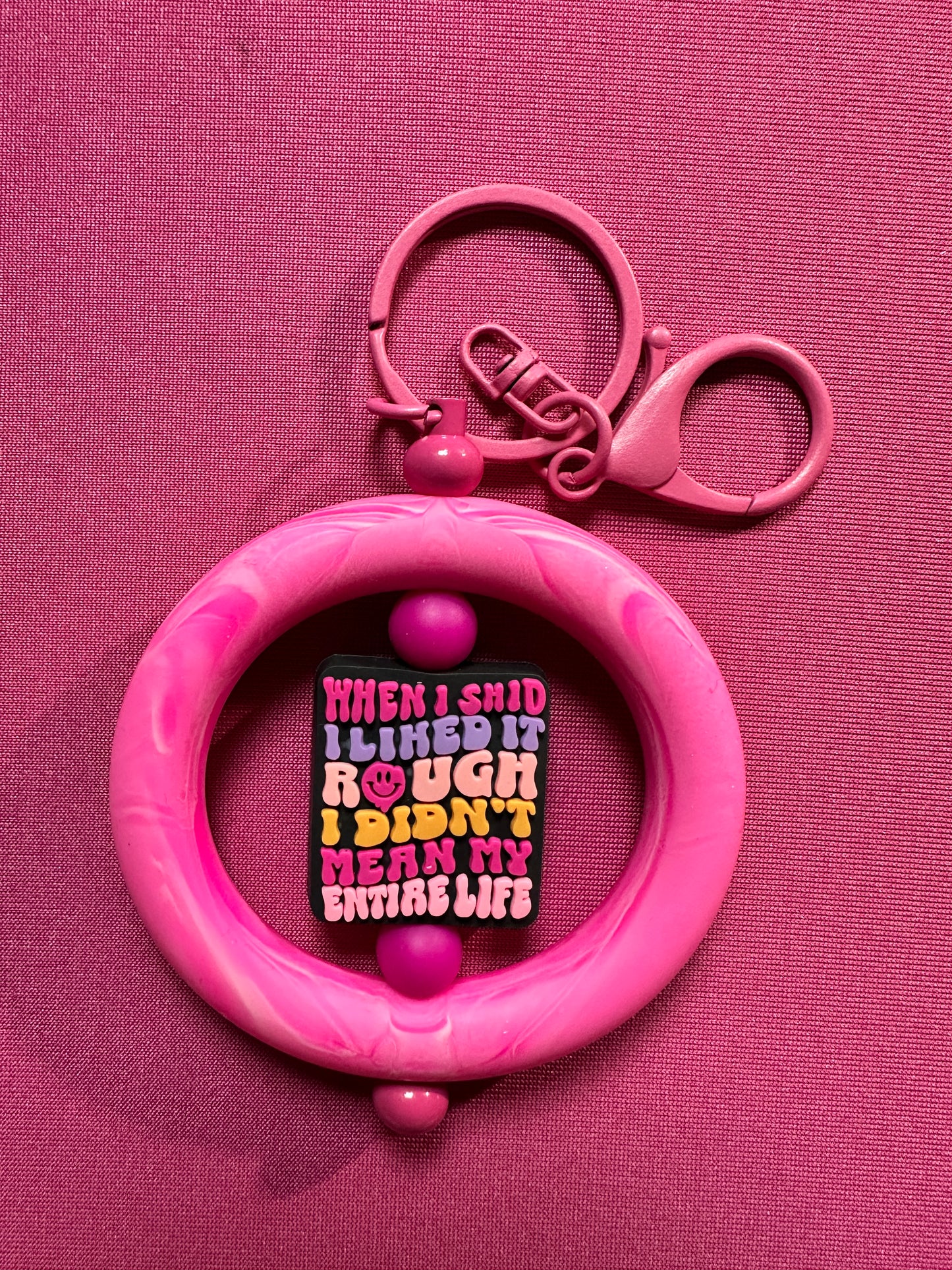 Circle Keychains (Various Colors)